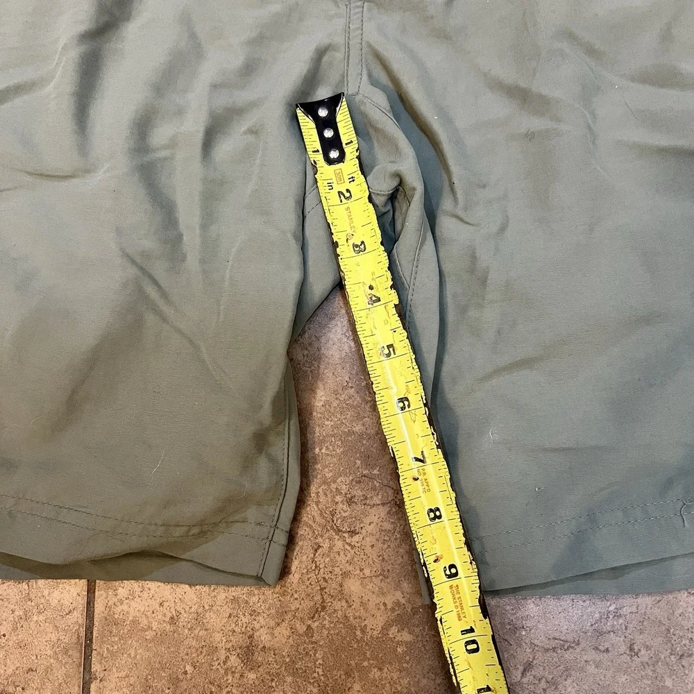NWT REI Co-op Mens Cargo Adventure‎ Shorts 34 Green Hike Hiking Stretch NEW
